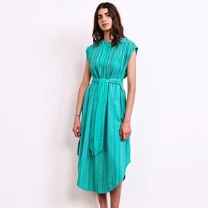 $375 Ace & Jig Andromeda Dress in Aloha size XS Extra Small Midi Style and Rare